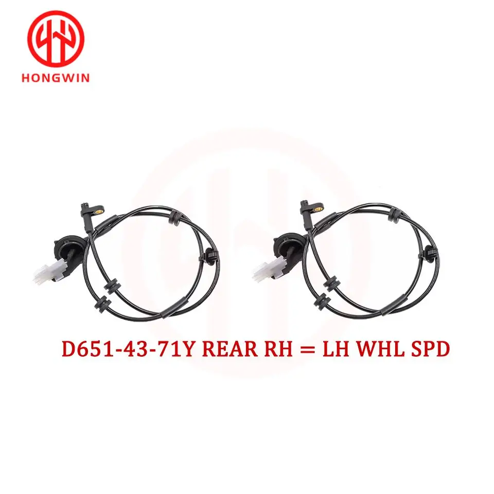 Front Rear Left Right Wheel Speed ABS Sensor D651-43-70XB D651-43