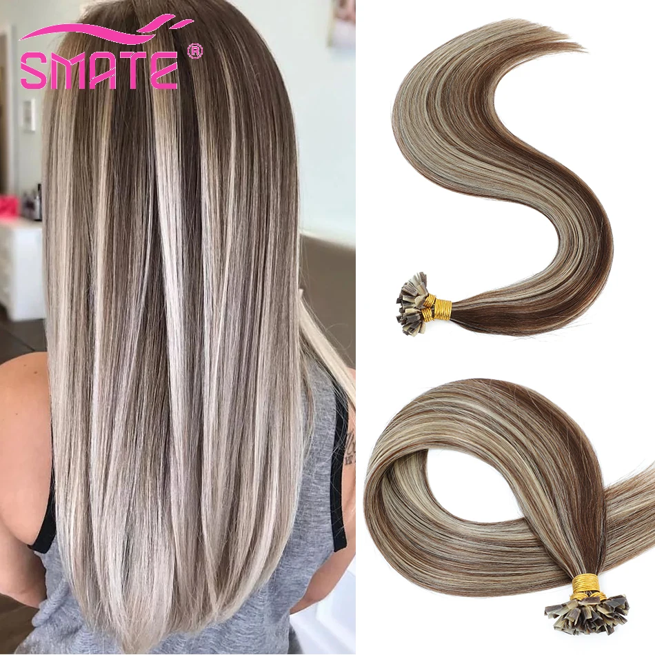 extensiones-de-cabello-liso-con-punta-en-v-extensiones-de-cabello-natural-de-fusion-humana-real-capsula-de-queratina-color-marron-y-rubio-12-26-pulgadas-50-unidades-por-juego