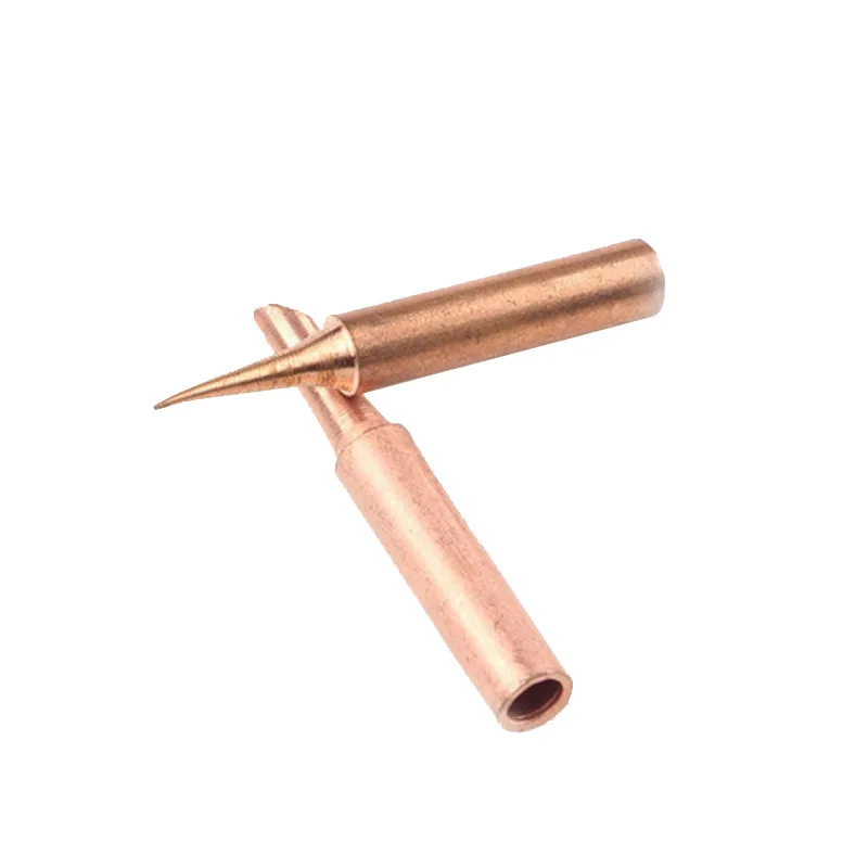 5 pcs 12 pcs 936 pure copper soldering iron head lead-free soldering iron head welding repair tool