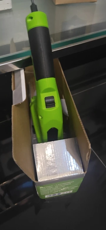 HILDA 2-in-1 Handheld Hedge Trimmer Electric Grass Trimmer Lightweight Shrub Trimmer Green Garden Bush Trimmer Cordless photo review