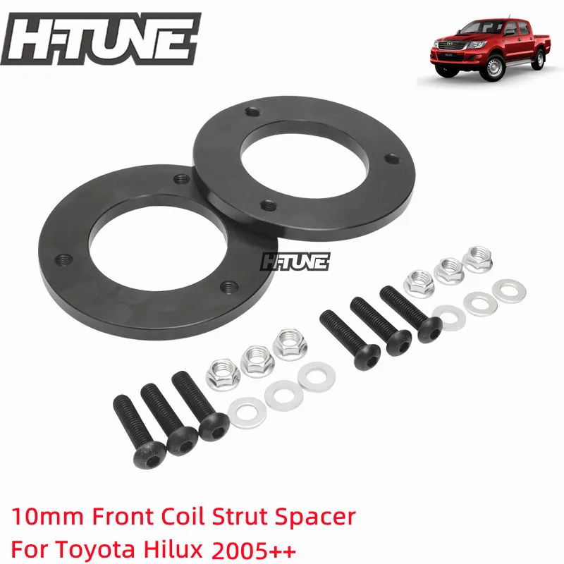 10mm Front Coil Strut Spacer Suspension Lift Kits For Hilux Vigo KUN25 KUN26 REVO / Fortuner / 4Runner FJ 2005++ front lift kit