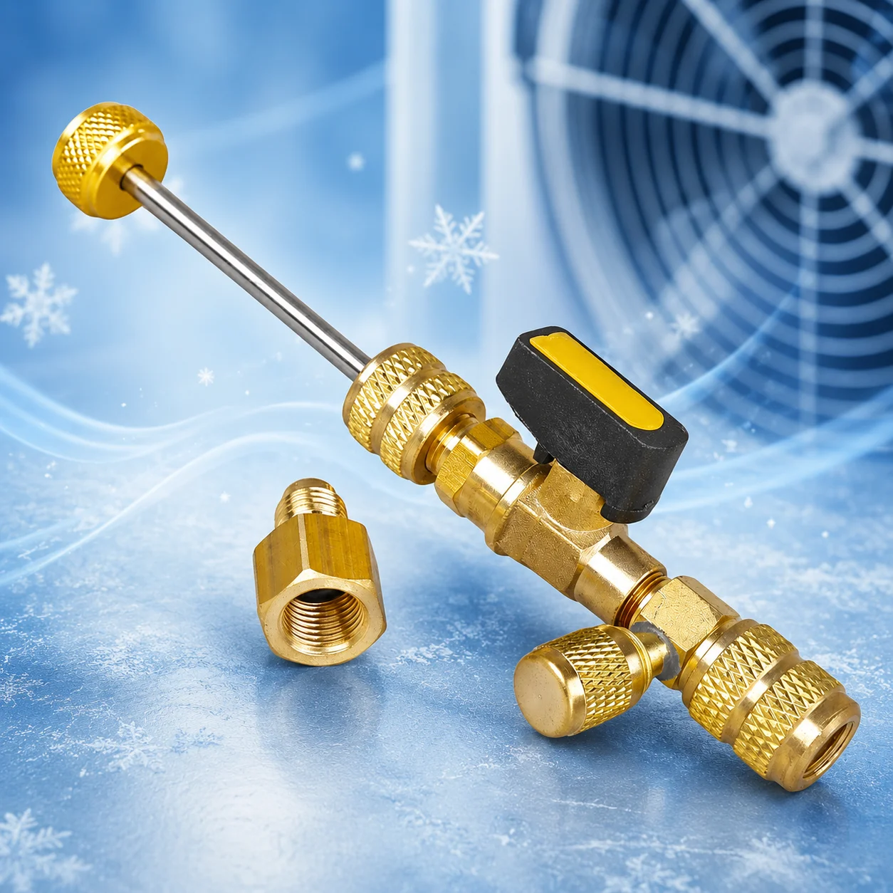Dual-Port Valve Core Remover & Installer Tool Kit