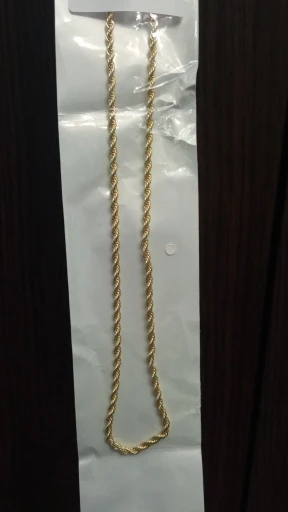 Fine Classic 8MM sideways 18K gold Necklace charms 925 Sterling silver for men woman Jewelry wedding party Holiday gifts photo review