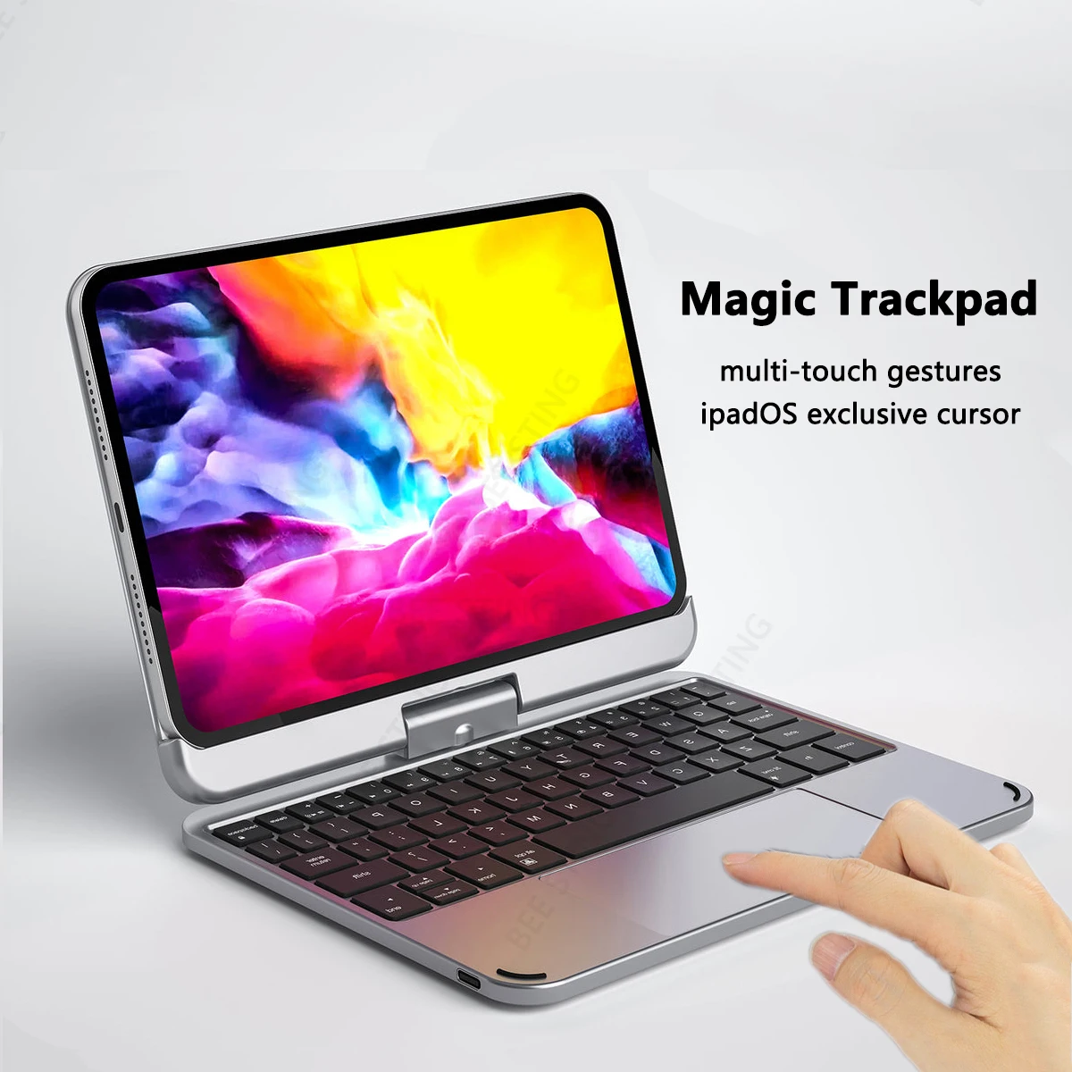 使用2日 doqo iPad mini 6/7 キーボードケース タッチパッド付 Amazon.com: doqo iPad mini 7/Mini 6 Keyboard case 2021/2024