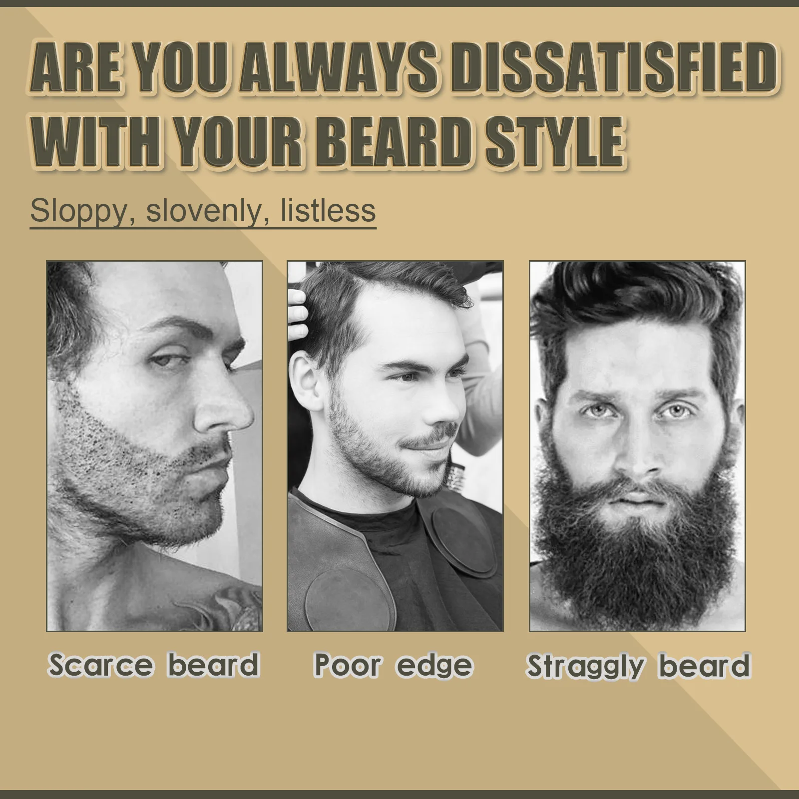 Waterproof Beard Filler Pen for Men