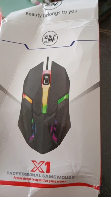 E-Sports USB Wired Mouse Colorful LED Gaming Mouse 5000 DPI Wired Mice Optical Wired Gamer Mouse For Desktop Laptop PC Computer photo review