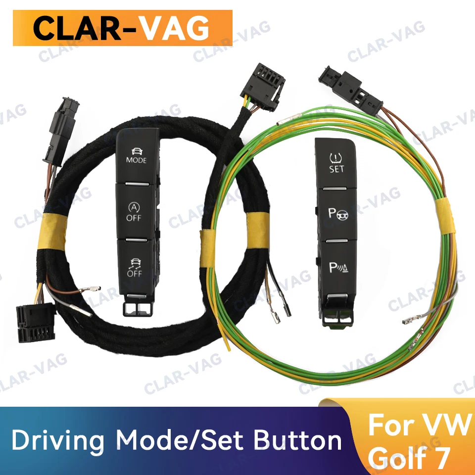 Per Vw Golf 7 Mk7 Car Esp Off Button Start Stop Mode Driving Pattern Ops Parking Assist Model Switch Muslimah