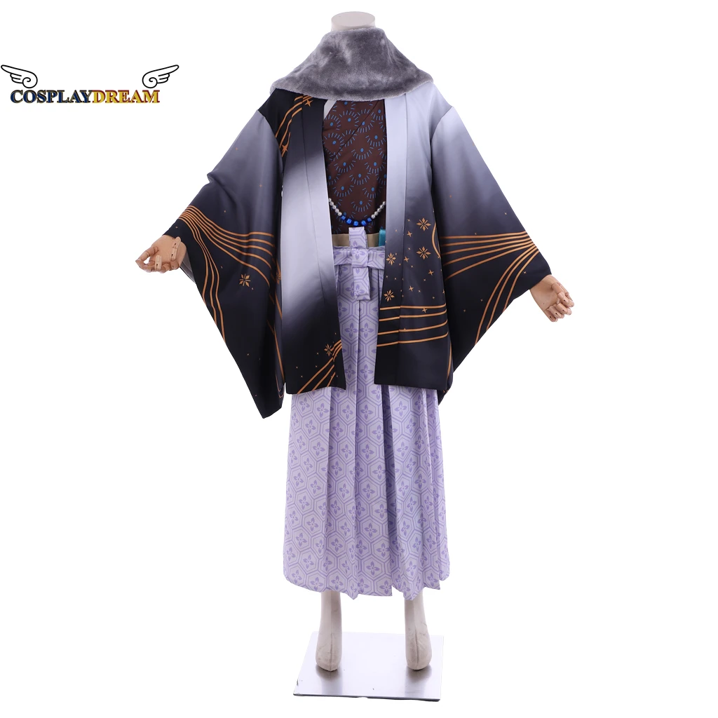 

Anime My Hero Academia Todoroki Shoto Cosplay Costume Adult Men Japanese Kimono Cloak Suit Custom Made