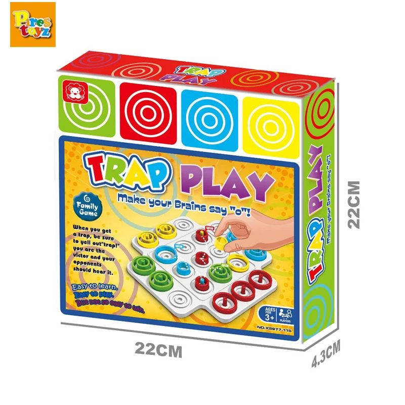 Montessori Trap Play Board Games Toys For Kids 3+ Years Old Family Interactive Party Games Eductaional Toys For Boys Xmas Gift