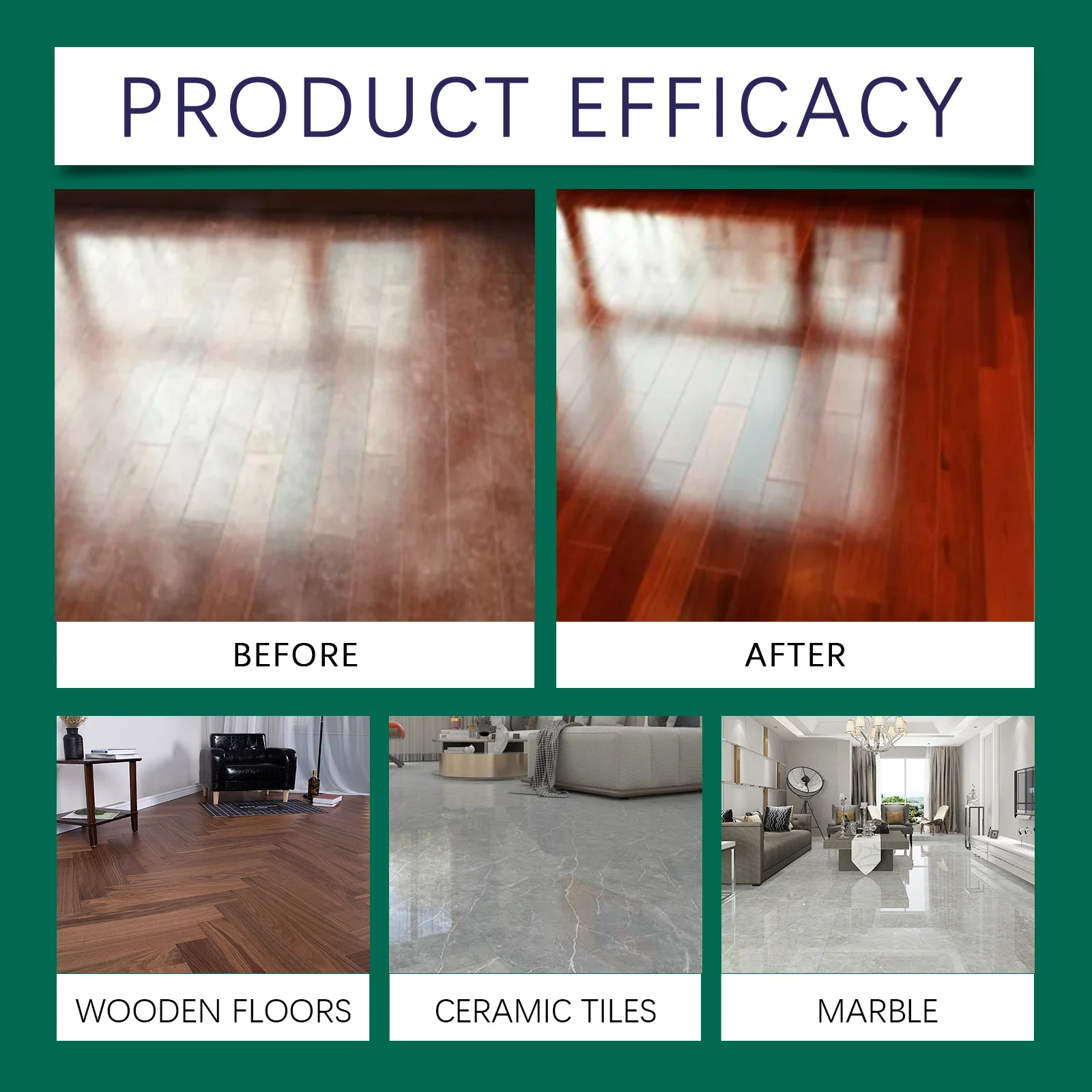 Jakehoe Multi-surface Floor Care Cleaner Restroing Gloss Dust Cleaning Deeply Nourish Maintainence Remove Odor Floor Clean Spray