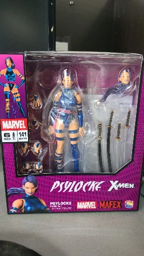 In stock 100% original Medicom Toy Mafex No.141 Psylocke X-men