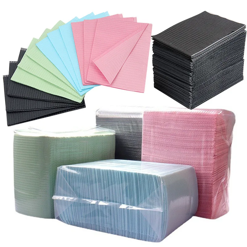 125pcs-disposable-nail-table-mat-waterproof-tablecloths-lint-paper-universal-tattoo-clean-covers-clean-pad-makeup-accessories