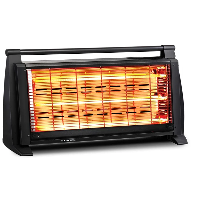 Kumtel Quartz Heater 1500 Watt Heater Indoor Outdoor Electric Stove Panel  Infrared Patio Heater With Thermostat Heating - AliExpress