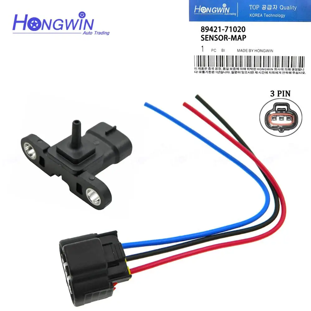 

89421-71020 MAP Turbine Pressure Sensor For Toyota Hilux KUN26R 3.0L 1KD-FTV KUN16R Prado Hiace 2KD-FTV Landcruiser Supra Yaris