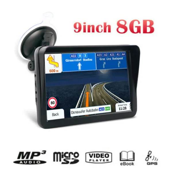 Navigatore GPS Da 9 Pollici, Mappa 2024 Del Regno Unito Dell'UE - Foto 11