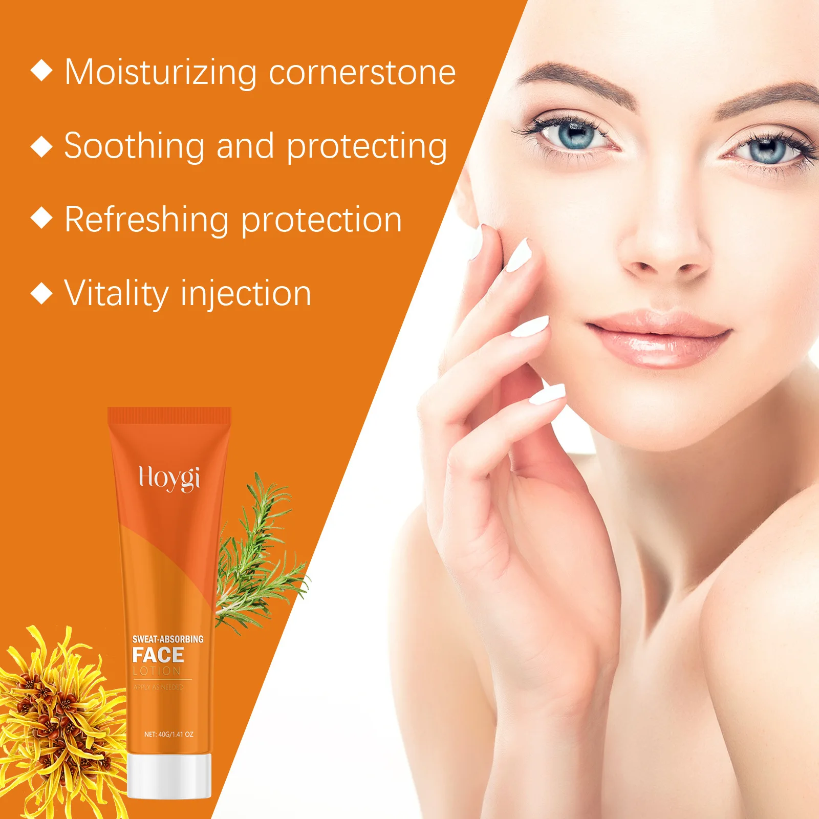 Sweat Absorbing Lotion for Face Oil Control Improve Roughness Lasting Refreshing Prevent Clogging Pore Moisturizing Face Cream 5