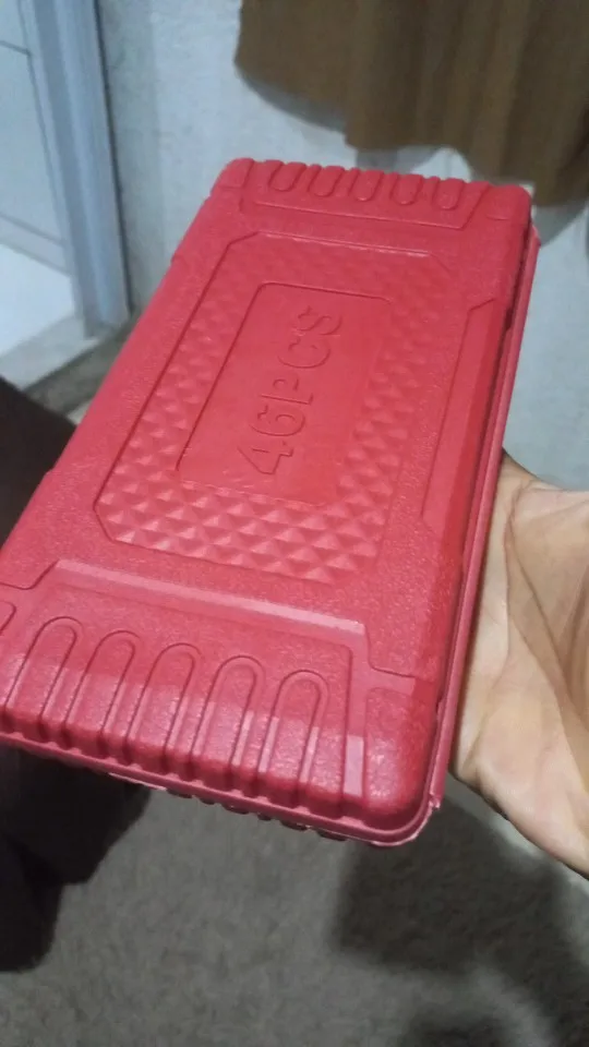 Kit Chaves Ferramentas Jogo 46 Peças Maleta Catraca Reversível Soquetes Completa Profissional Mecânico photo review