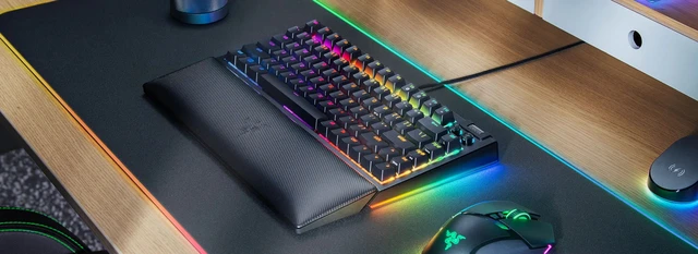 New Razer BlackWidow V4 Mechanical Gaming Keyboard With Chroma RGB 2-Side  Underglow and Per-Key Lighting 6 Dedicated Macro Keys - AliExpress