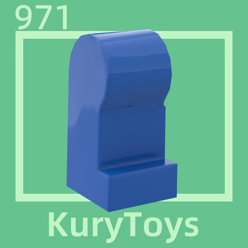 Kury Toys DIY MOC For 971 #100pcs Building block parts For Body Part Leg, Right