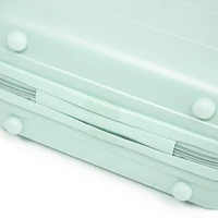 Ensemble de bagages à roulettes ABS 2 pièces 14''/19'' avec serrure à combinaison et trousse de toilette 14'' (Vert) 8