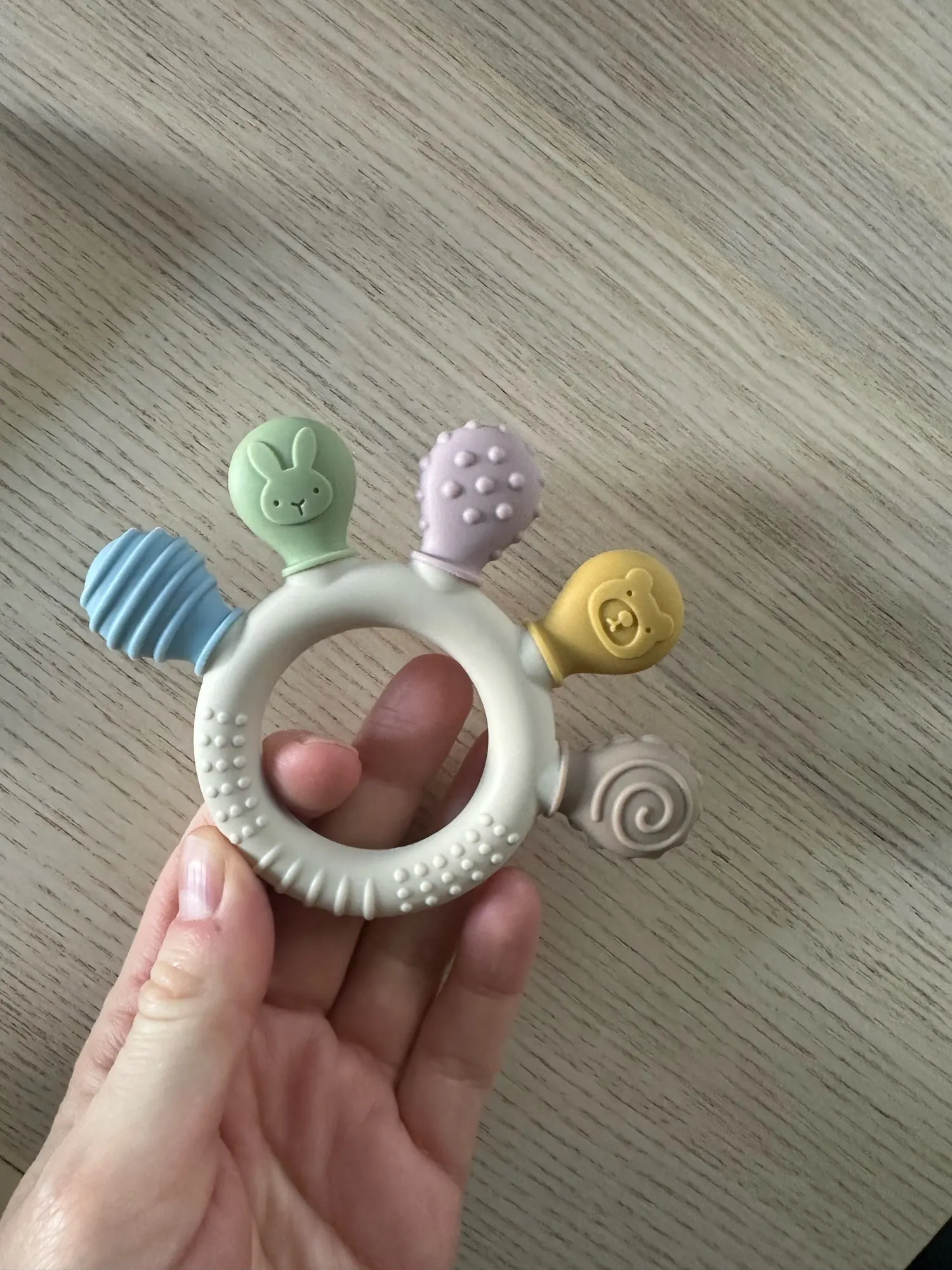 Silicone Baby Teether Ring