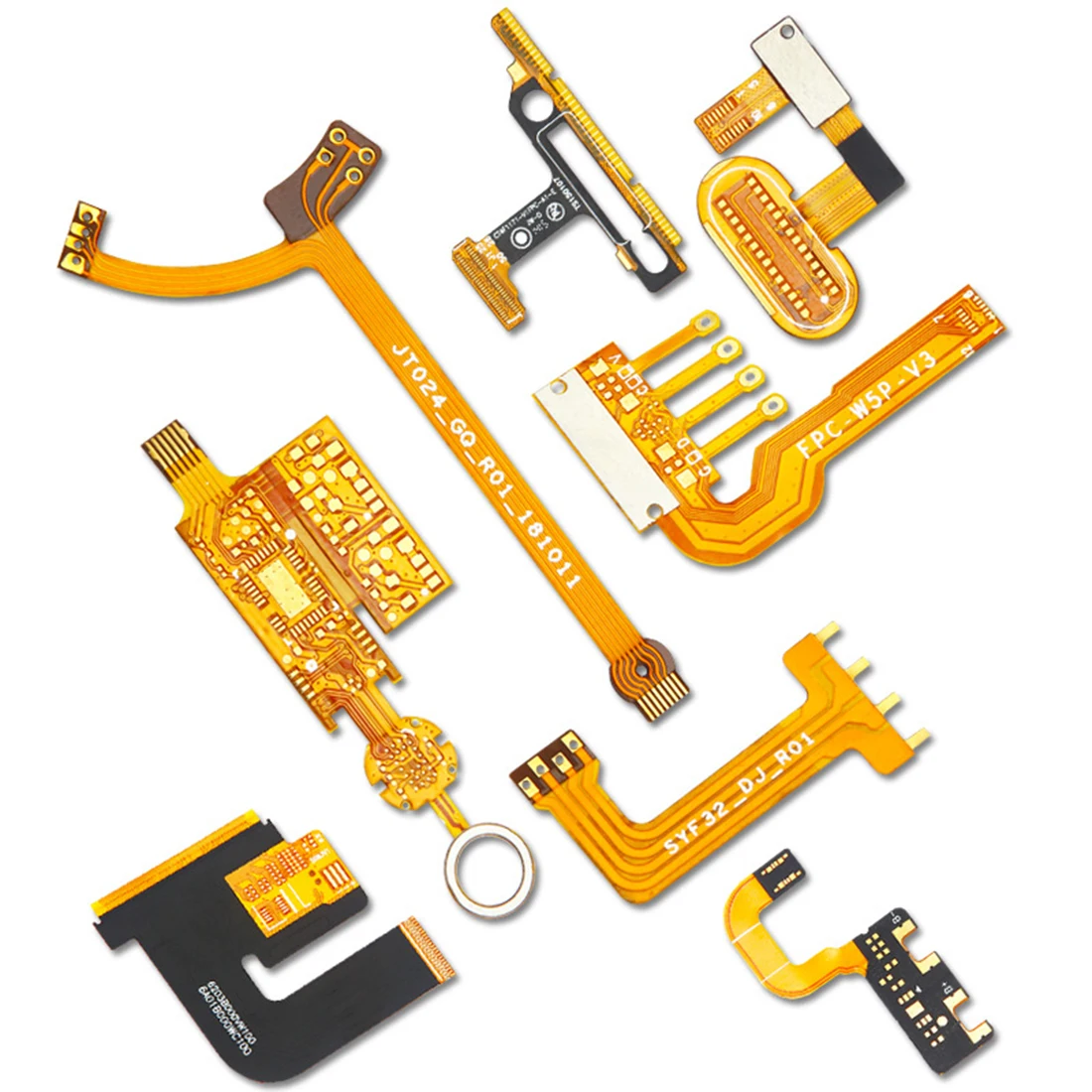 FPC Flexible Printed Circuit Board Single-sided FPC Double-sided Polyamide Flexibl Customized