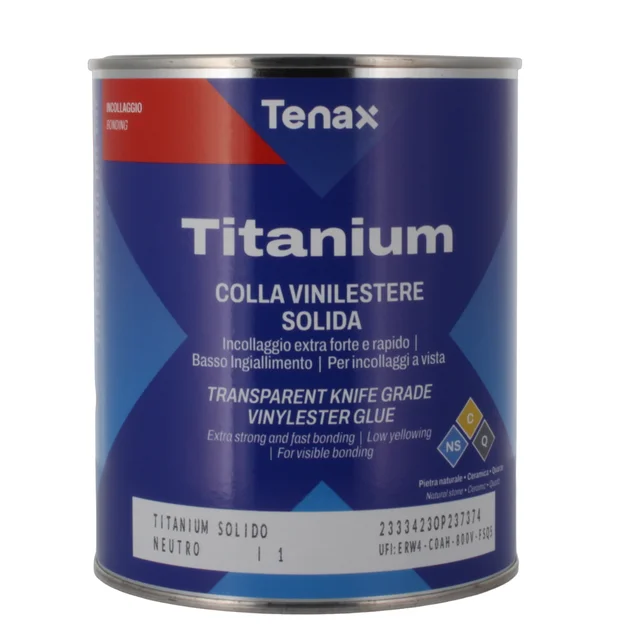 Tenax Titanium Extra Glue Verticale LT.1 Mastice per marmo, colla, stucco  extra forte per incollare, stuccare , saldare o riparare - AliExpress