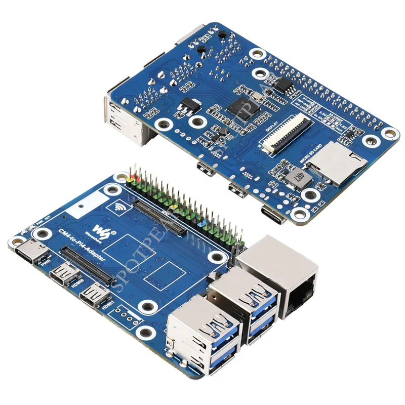 Raspberry pi Compute Module io Board Adaptador de Expansão Compatível com Raspberry pi 4b Tamanho Cm4 para Pi4 - Imagem 6