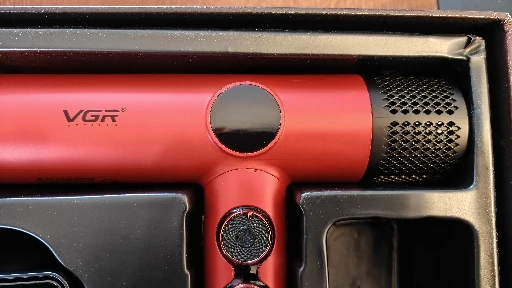 VGR Hair Dryers Professional Air Blower Negative Ion Hair Dryer 110000 RPM Hair Dryer Machine BLDC Motor Barber Salon V-401 photo review