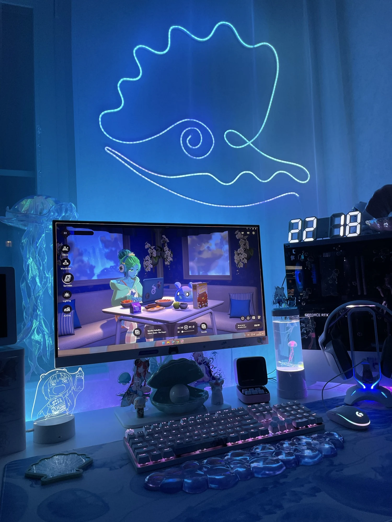 Repose Poignet Ergonomique - Bulle Transparente