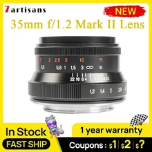 7artisans Photoelectric 35mm f/1.2 Mark II Lens APS-C Format for Sony E Canon EF-M FUJIFILM X Micro 4/3 Nikon Z FUJIFILM X