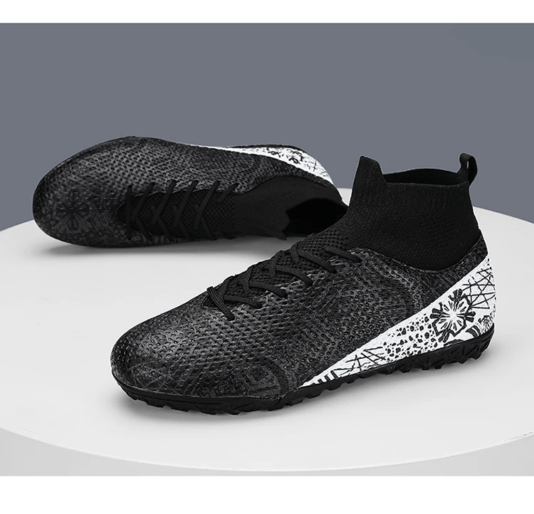 Men FG/TF Football Boots Futsal Professional Unisex Soccer Shoes High Quality Grass Training Sport Non Slip Outdoor Male_voghion.com