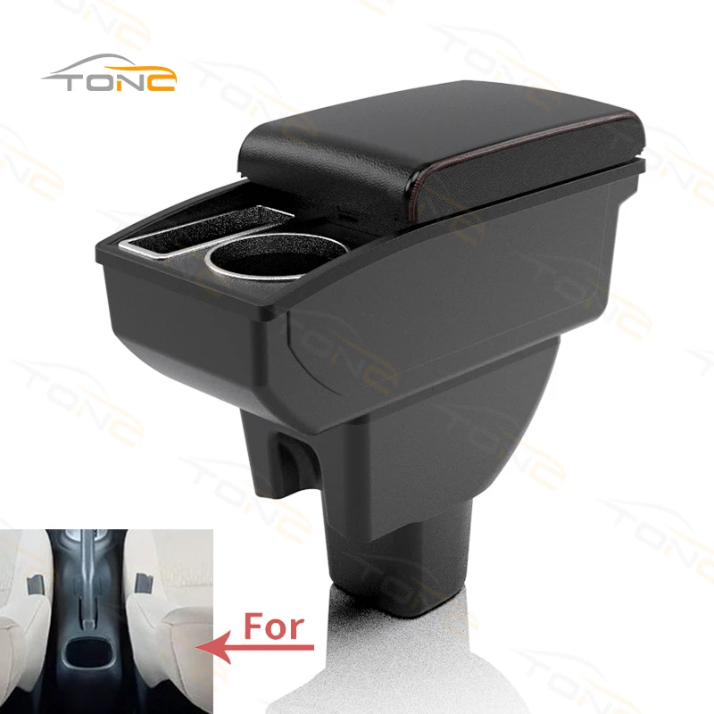 ForHondaBriosCarCenterConsoleArmrestStorageBoxForHondaBrio