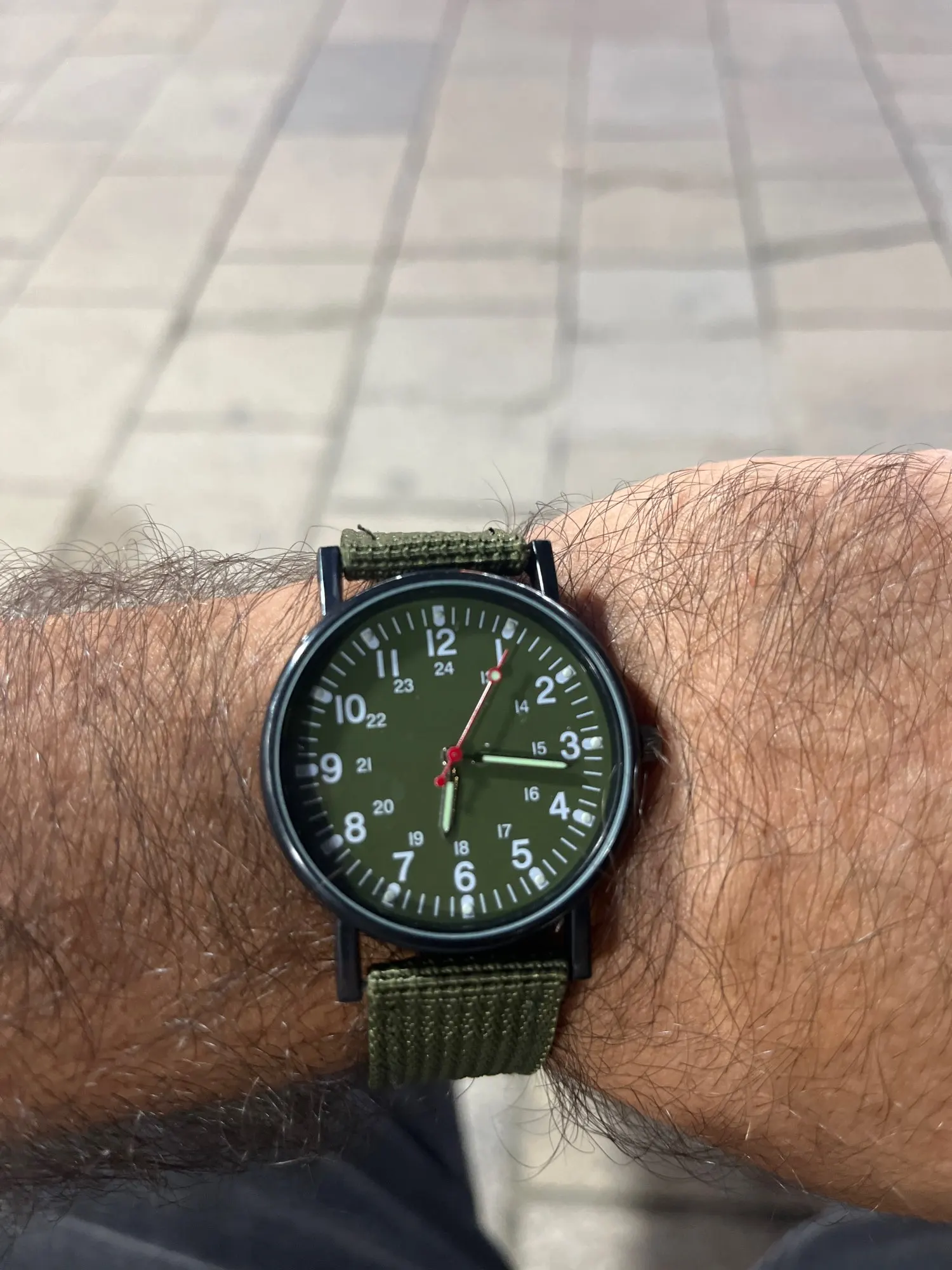 Marca de luxo quartzo relógio masculino, ponteiros luminosos, relógio masculino, mostrador grande, relógio de pulso impermeável, moda, 2023 photo review