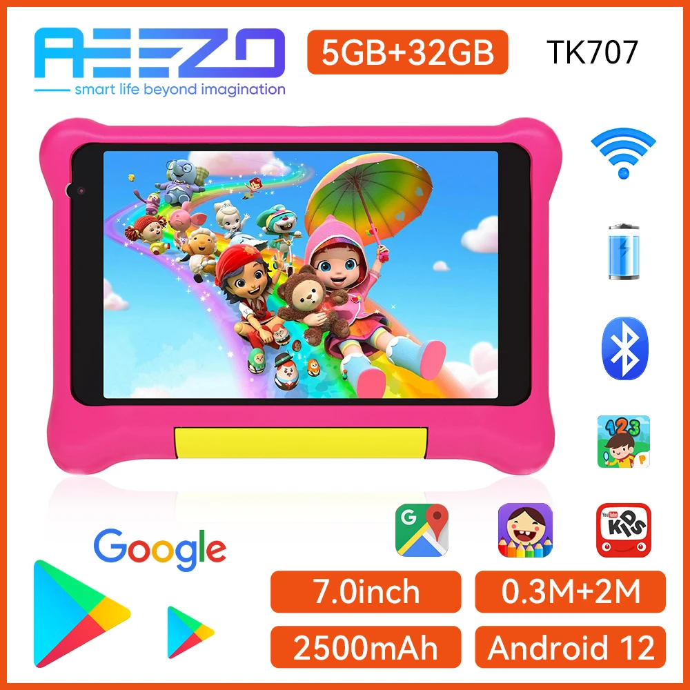 AEEZO TK707 Kids Tablet 7″ Android 12 1