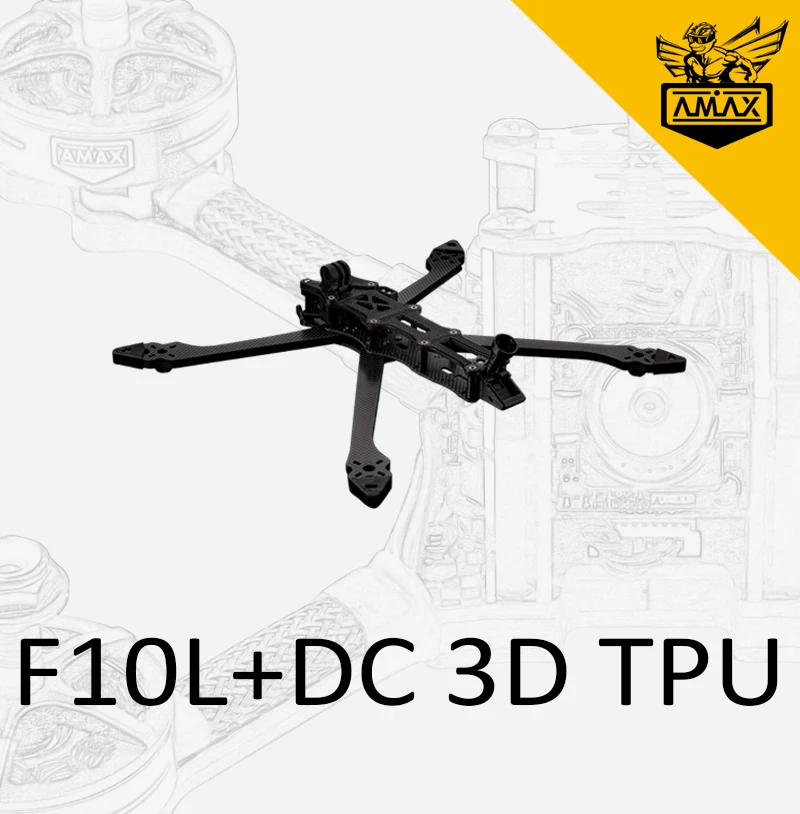 F10L+DC 10inch Carbon Frame Deadcat 8mm Arm Durable High Quality