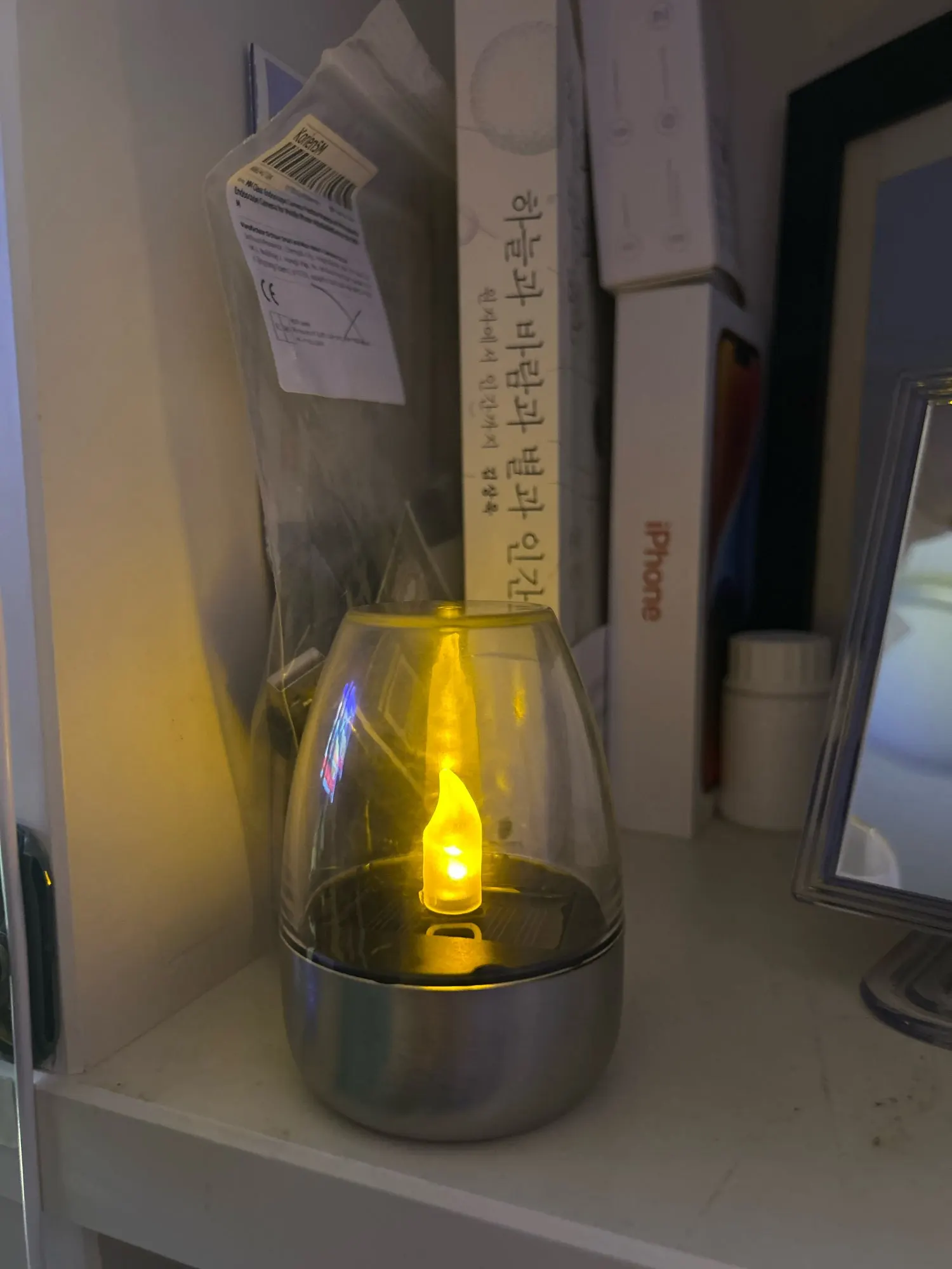 LED Solar Candles Night Light - Waterproof and Rechargeable photo review