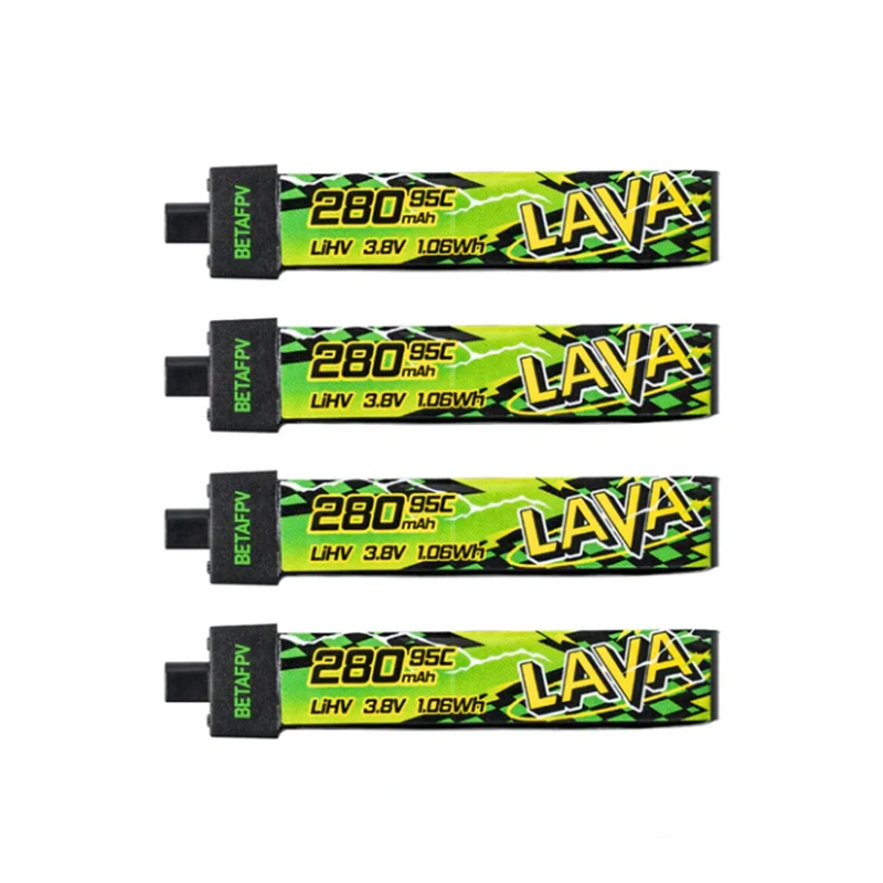 Аккумулятор BETAFPV LAVA II 1S 480 мАч 580 мАч 680 мАч для Meteor75 Pro/Air75, 280 мАч 320 мАч для Air65/Meteor65 Pro с HexaCharger thumbnail 2