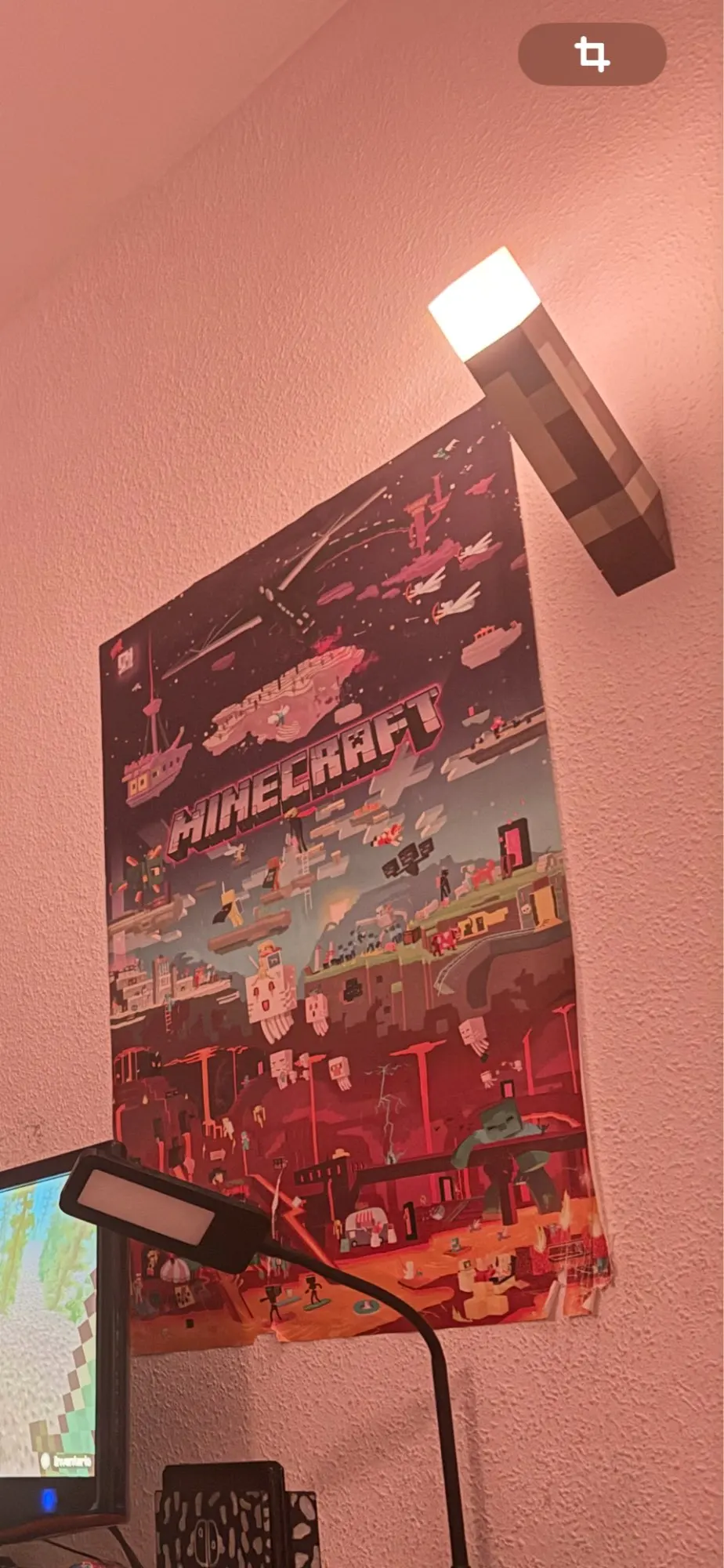 GlowRealm Wall Torch