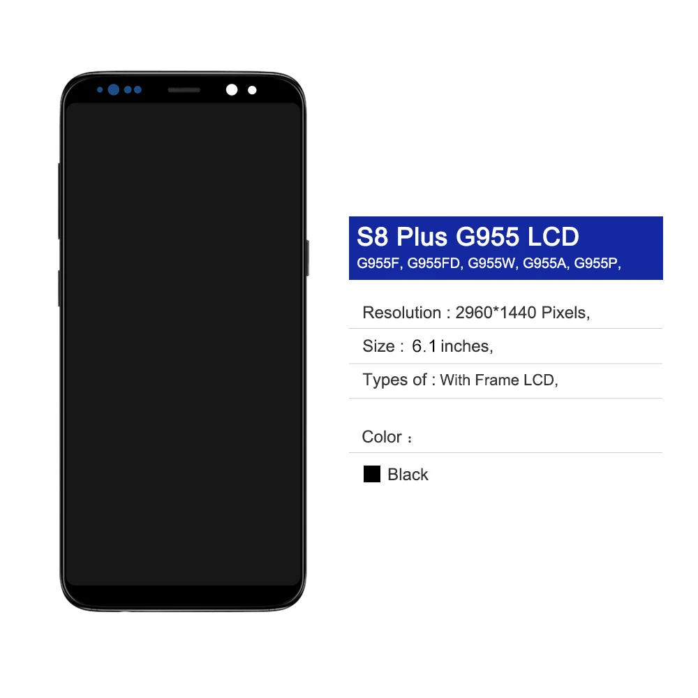 Tft LCD ÷  ġ ũ,   , Ｚ  S8 + G955F , ü ǰ, S8 ÷