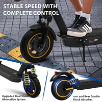 2026 mise à niveau AOVOPRO TX01 Smart APP Scooter électrique 350W/500W moteur puissant 36V25-45KM gamme adultes EScooter avec double frein 4