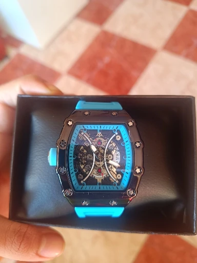 Relógio masculino luz marca de luxo barril vinho dial moda noite brilho relógio esportivo calendário reloj l146 photo review