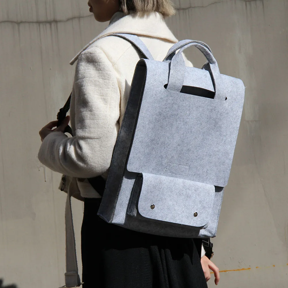 Borsa Zaino Per Laptop Per 14 Macbook, 16 ''Macbook Pro M3/M2/M1, 15 Macbook Air 13.3''/Pro Bag, Borsa Per Computer Di Grande Capacità 16''