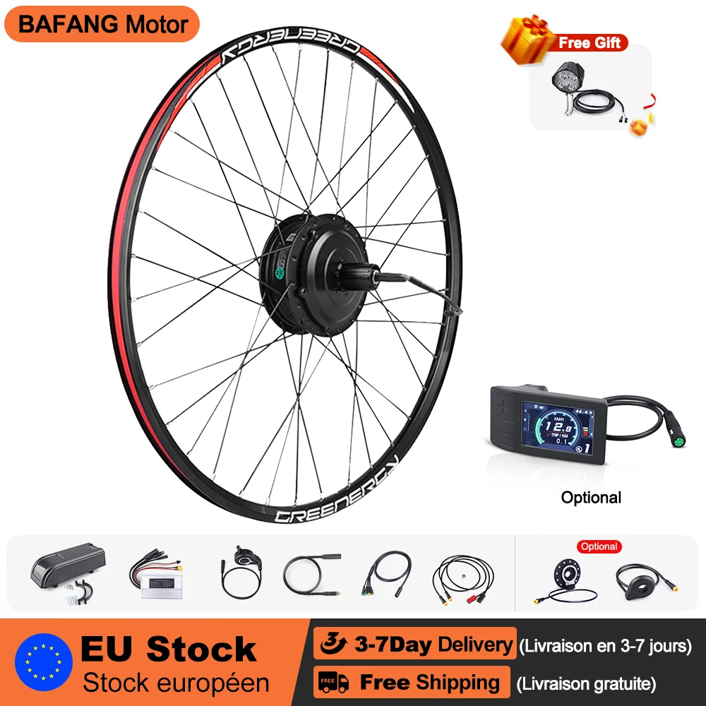 Bafang E-bike Front Rear Wheel 48v 500w Hub Motor Electric Bicycle ...