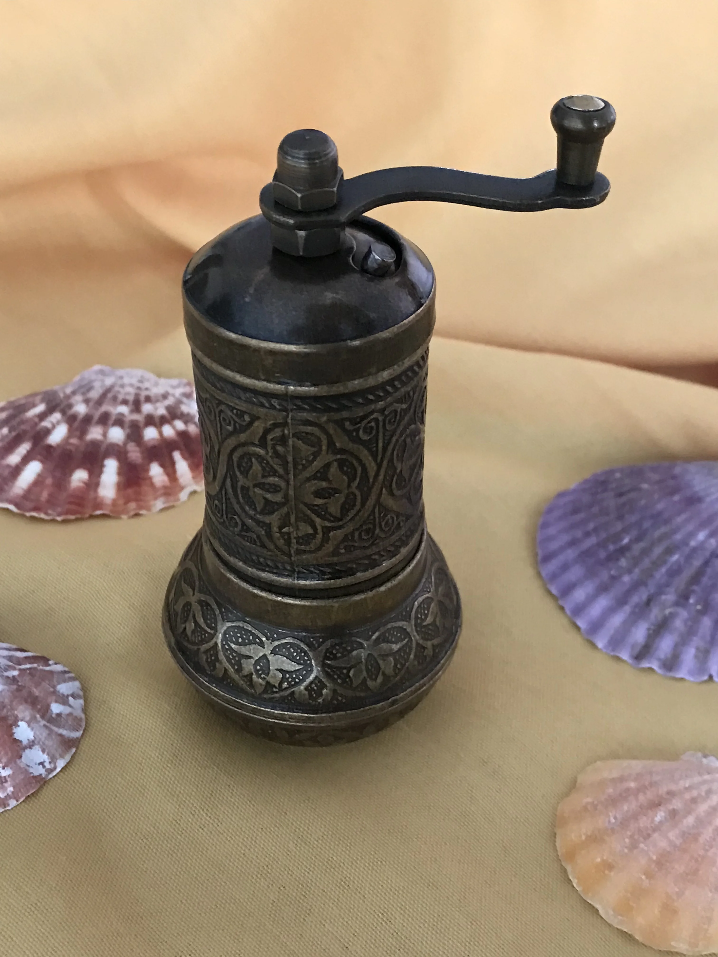 Af4b9de1823a04c38b1de6bb732e23269S Handmade Antique Salt Coffee Spice Grinder Antique Coffee Mill, Qualified Refillable Turkish Style Mill, Adjustable Mill, Manual