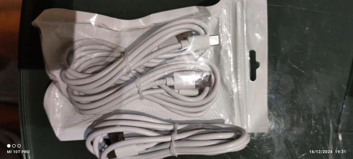 NNBILI 1-3 uds 10A 100W tipo C Cable de carga súper rápido Cable de datos para Samsung Huawei Xiaomi Redmi Cables USB C de carga rápida photo review