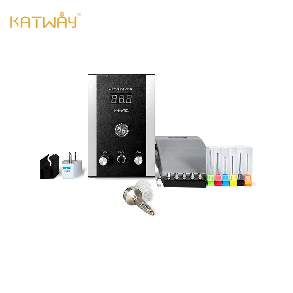 KATWAY 에어 프리 그래버 기계, 공압 조각 도구, 전문 DIY 보석 주조, 수제 도구 HH-AT01