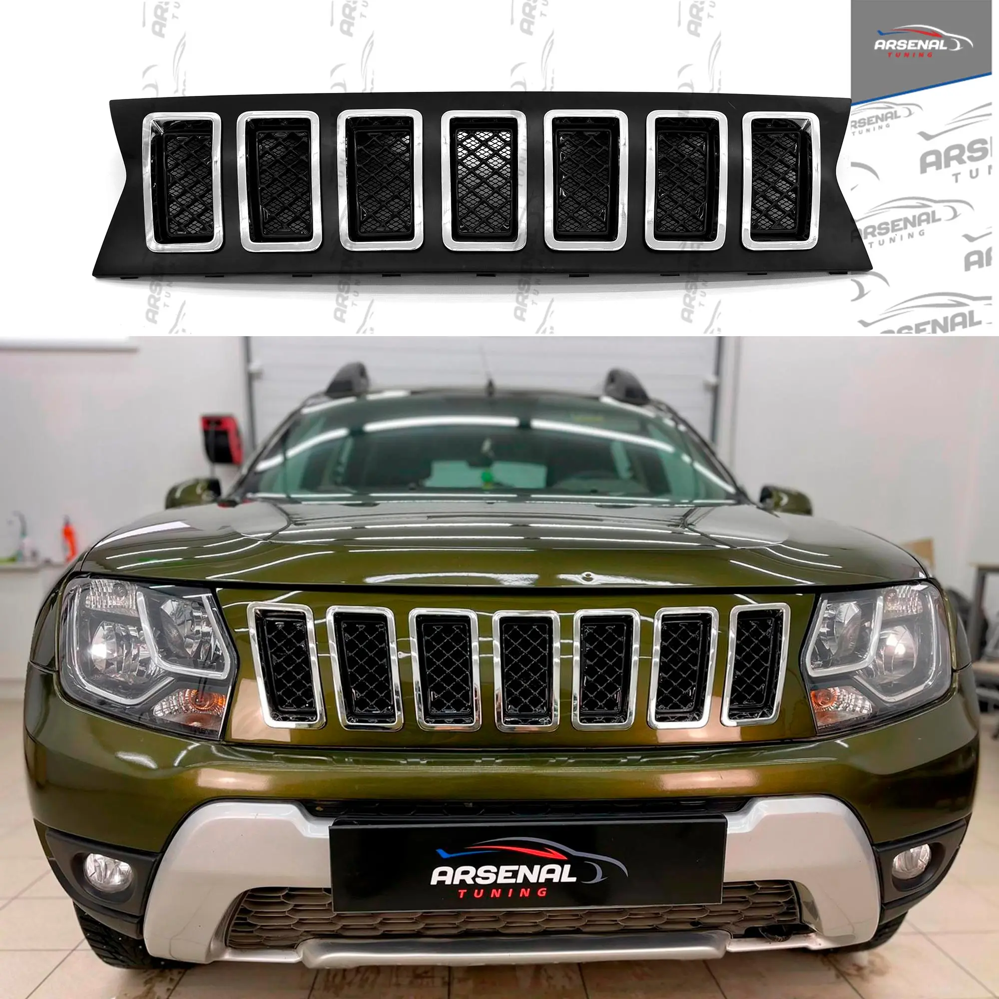 Купить Решетку Радиатора Дастер Тюнинг