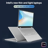 Hot Sale Gaming Laptop 16" Full HD Display Intel Thin and light body17mm Windows 11 computer notebooks 32GB+2TB Keyboard keycaps 1