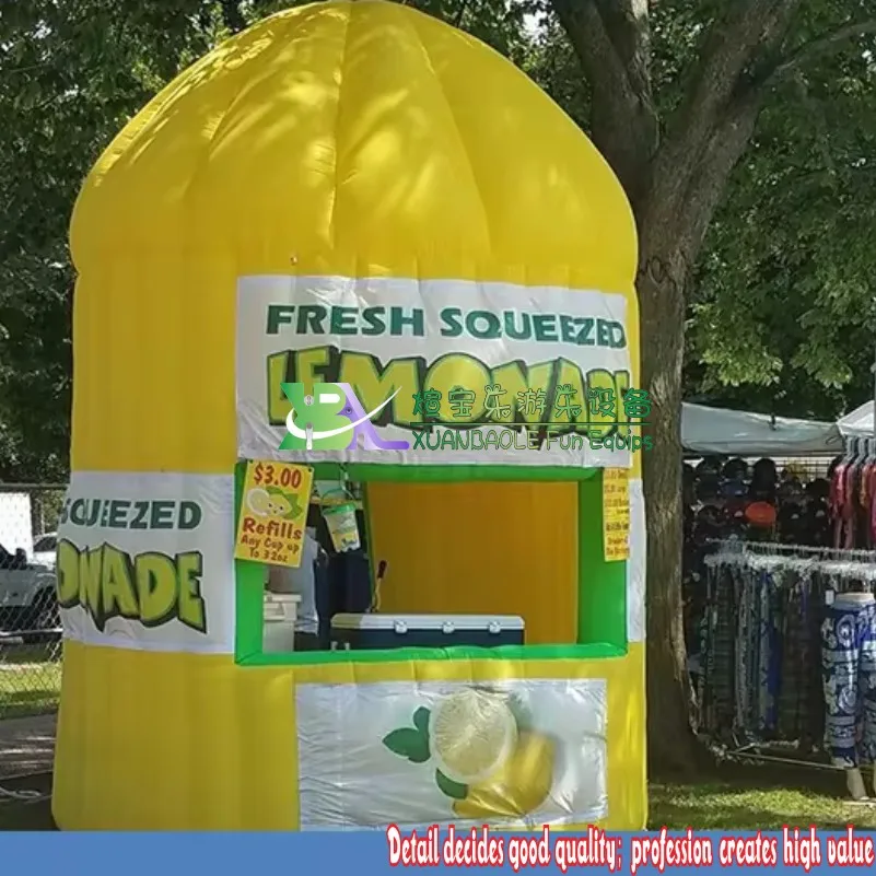

Фабричный Надувной телефон на заказ, рекламный стенд-киоск lemonade для рекламы